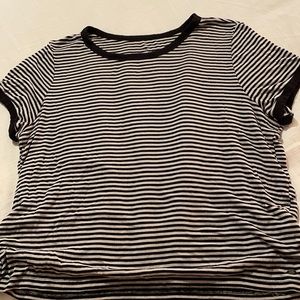 American Eagle ribbed crop tshirt